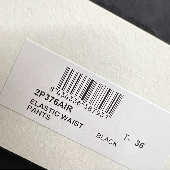 New Balneo Spa Trousers With Elastic Waist Pants in Black - Picture 8 of 11